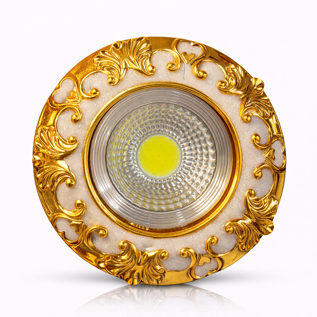 LED луничка за вграждане с включена крушка - 70-80